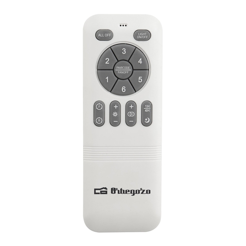 ORBEGOZO CP 148105 Blanco - Ventilador de Techo 3 Aspas Retráctil