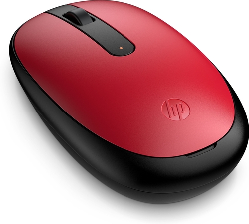 HP 240 Rojo-Negro - Ratón Inalámbrico