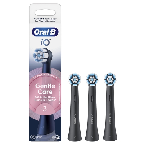 BRAUN ORAL-B IO GENTLE CARE Negro - Recambio CEPILLO DE DIENTES 3 UD