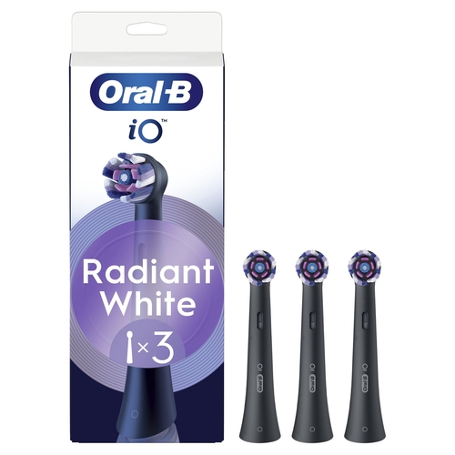 BRAUN ORAL B IO RADIANT Negro - Recambio CEPILLO DE DIENTES 3 UD