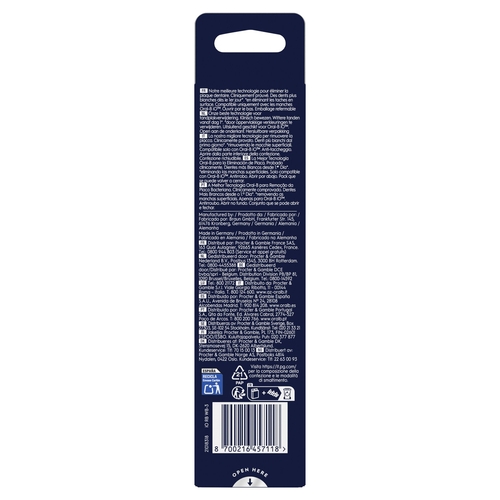 BRAUN ORAL B IO RADIANT Negro - Recambio CEPILLO DE DIENTES 3 UD