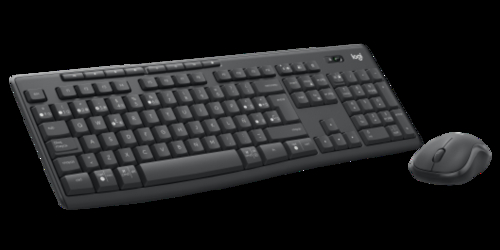 LOGITECH MK370 Negro - Teclado + Ratón
