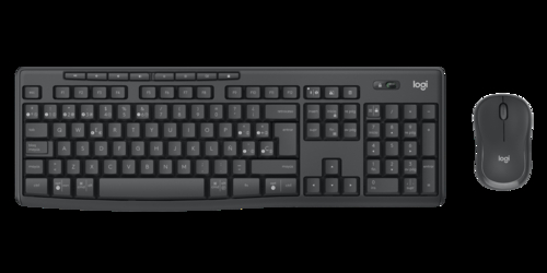 LOGITECH MK370 Negro - Teclado + Ratón