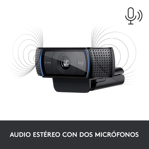 LOGITECH C290 Negro - Webcam 1080p