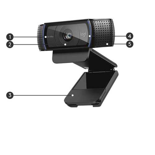 LOGITECH C290 Negro - Webcam 1080p