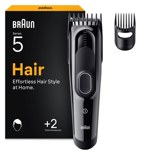 BRAUN HC5510 Negro - Cortapelos Sin Cable