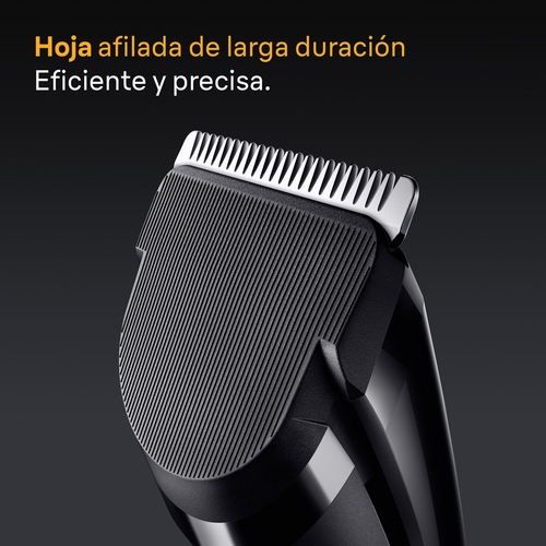 BRAUN HC5510 Negro - Cortapelos Sin Cable