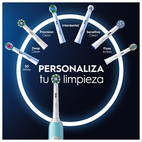 BRAUN ORAL B PRO 1 - Cepillo Eléctrico Azul