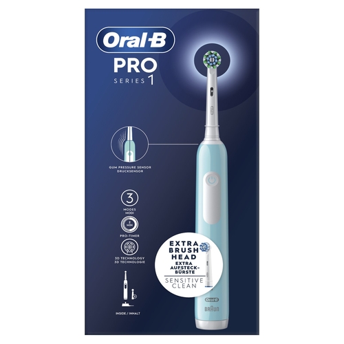 BRAUN ORAL B PRO 1 - Cepillo Eléctrico Azul