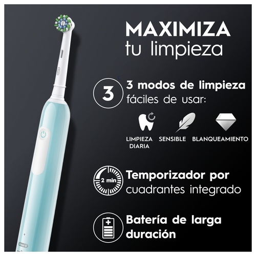 BRAUN ORAL B PRO 1 - Cepillo Eléctrico Azul