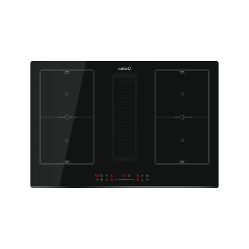 CATA IAS 7024 BK Negro - Vitrocerámica de Inducción + EXTRACTOR 70CM
