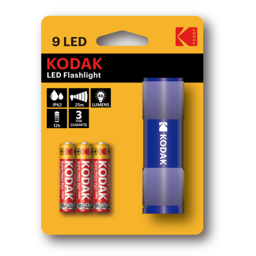 KODAK COMPACTA 3xAAA Azul - Linterna LED 46LM