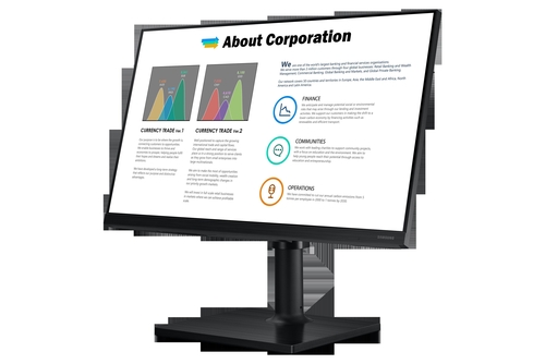 SAMSUNG F22T450FQR Negro - Monitor 22"                                                                                                                 