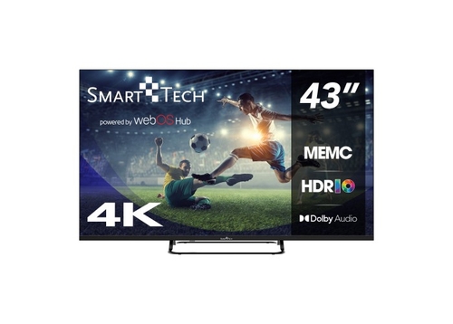 smart-tech 43UW02V Negro - TV 43" LED ULTRAHD Smart TV