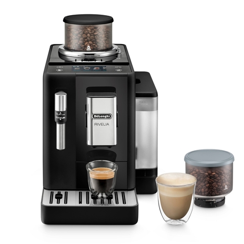 DELONGHI RIVELIA ONYX EXAM440.35.B Negro - Cafetera Superautomática 1450W