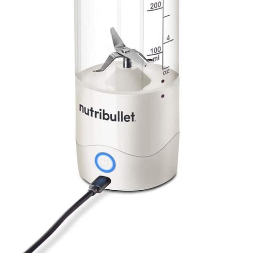 Nutribullet NBP003W INOX - Batidora de Mano Portátil