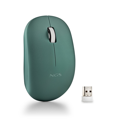 NGS FOG PRO Verde - Ratón Inalámbrico