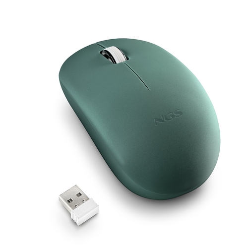 NGS FOG PRO Verde - Ratón Inalámbrico