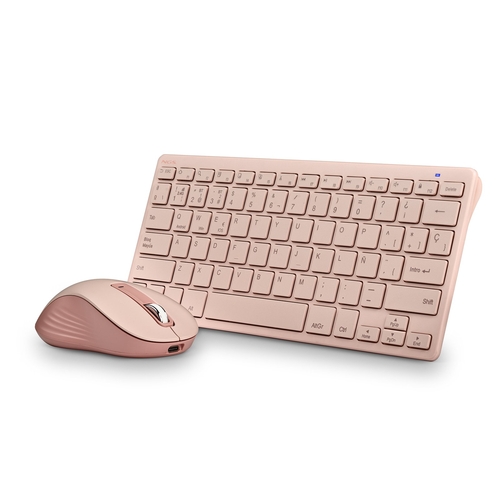 NGS FANTASY KIT Rosa - Teclado + Ratón