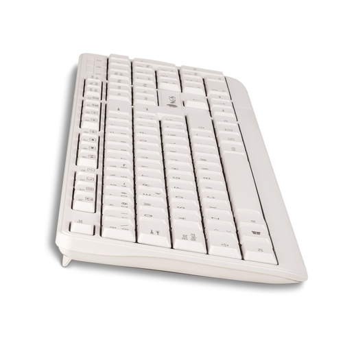 NGS SPIKE Blanco - Teclado Con Cable
