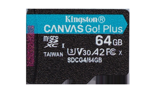 KINGSTON SDCG4 Negro-Azul - Tarjeta de Memoria 64GB