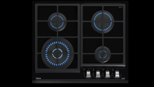 TEKA GZC 64320 XBN Negro - Placa de Gas 60CM Gas Natural