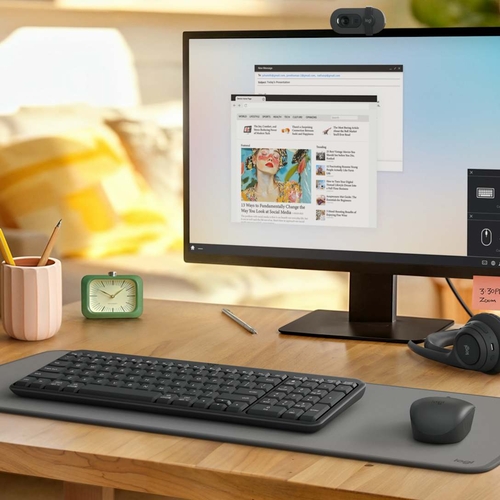 LOGITECH MK250 Negro - Teclado + Ratón