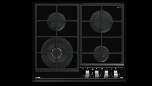 TEKA GZC 64320 XBN Negro - Placa de Gas 60CM Gas Natural