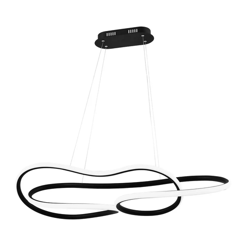 ABRILA BAGDAD Negro - Lámpara Colgante 60W