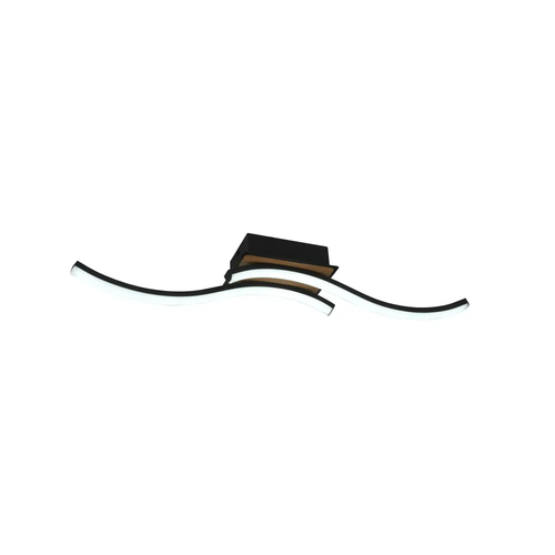 ABRILA MURRAY Negro-Madera - Plafón 32W