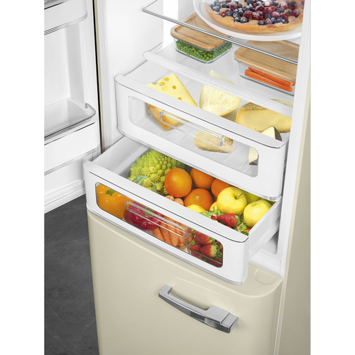 SMEG FAB32LCR6 Crema - Frigorífico Combi No Frost