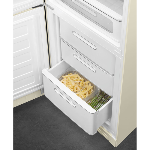 SMEG FAB32LCR6 Crema - Frigorífico Combi No Frost