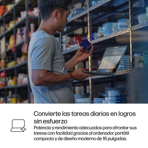 HP PROBOOK 4 G1IR I5-120U Plata - Ordenador Portátil 16" 16GB 512GB