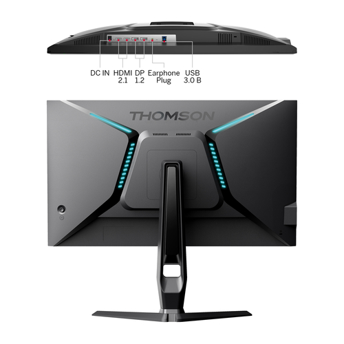 THOMSON M27QG5Y14 Negro - Monitor 27" Gaming QHD