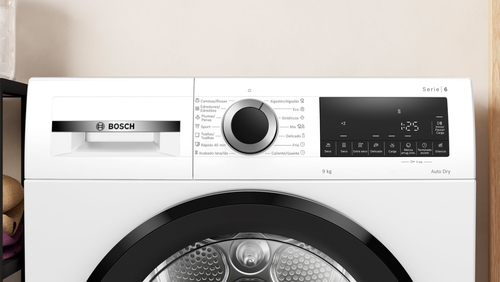 BOSCH WQG24200ES Blanco - Secadora Bomba de Calor 9KG