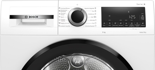 BOSCH WQG24200ES Blanco - Secadora Bomba de Calor 9KG