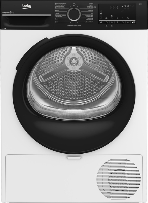 BEKO BM3T49240W Blanco - Secadora Bomba de Calor 9KG