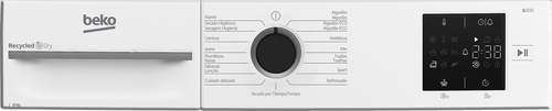 BEKO BM3T38230WB Blanco - Secadora Bomba de Calor 8KG