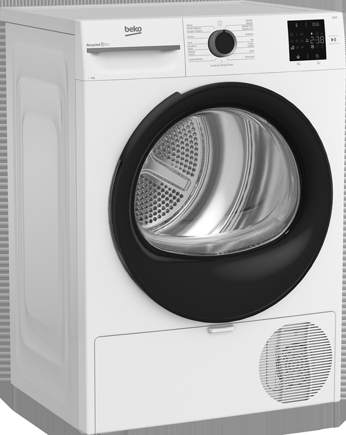 BEKO BM3T38220WB Blanco - Secadora Bomba de Calor 8KG