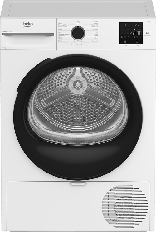 BEKO BM3T39220WB Blanco - Secadora Bomba de Calor 9KG