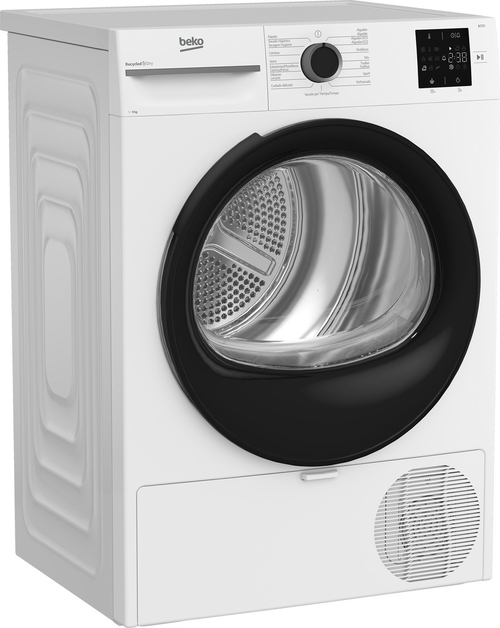 BEKO BM3T39220WB Blanco - Secadora Bomba de Calor 9KG