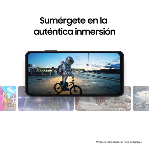 SAMSUNG GALAXY A05S Negro - Móvil 4GB 64 GB