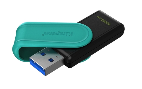 KINGSTON DATATRAVELER EXODIA S Azul-Negro - Pendrive 128GB