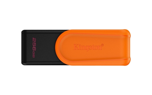 KINGSTON DATATRAVELER EXODIA S Naranja-Negro - Pendrive 256GB