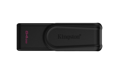 KINGSTON DATATRAVELER EXODIA S Negro - Pendrive 64GB