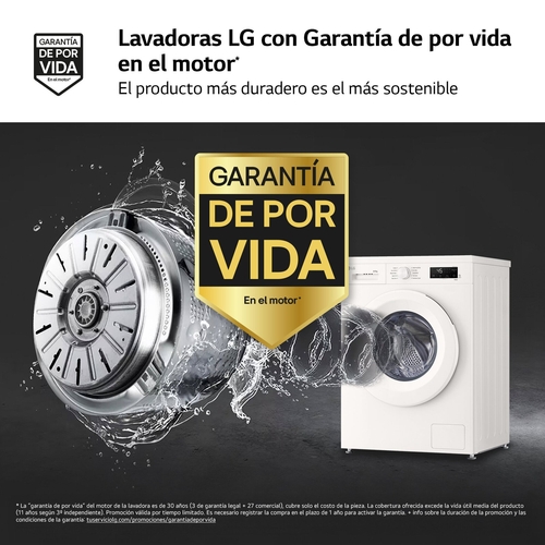 LG W4X1085NWH Blanco - Lavadora Secadora 8KG / 5KG 1400RPM