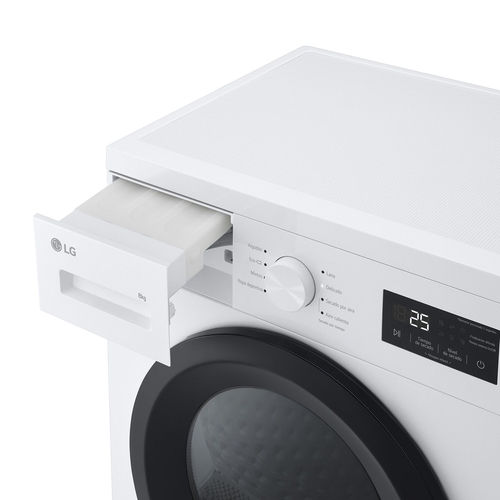 LG RHA1008NWK Blanco - Secadora Bomba de Calor 8KG 