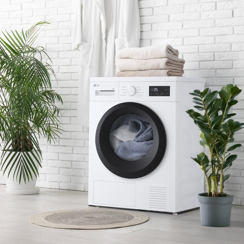LG RHA1008NWK Blanco - Secadora Bomba de Calor 8KG 