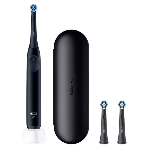 BRAUN ORAL B IO-2 Negro+ Funda de  Viaje+2 Recambios - Cepillo Eléctrico 