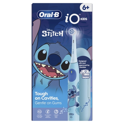 BRAUN IO2 JUNIOR STICH - Cepillo Eléctrico + Funda de  Viaje